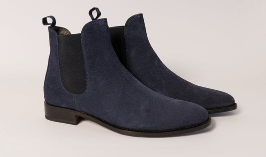 Chelsea-Boot Blau